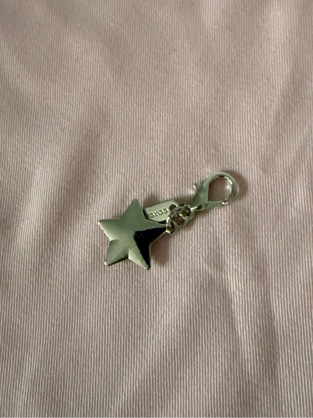 Coach DIY Silver Crystal Star Charm - Picture 2 of 3